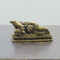画像1: 真鍮製　ガネーシャ像28　豆仏像