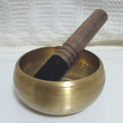 画像2: シンギングボウル(梵字) 420g 