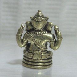 画像3: 真鍮製　ガネーシャ像２５　豆仏像