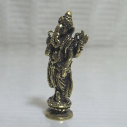 画像3: 真鍮製 ガネーシャ像１９ 豆仏像