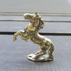 画像1: 真鍮製　馬　３．１センチ　豆像・風水