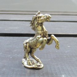 画像4: 真鍮製　馬　３．１センチ　豆像・風水