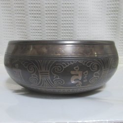 画像3: 口径20.5センチ シンギングボウル(観音真言) 1975グラム