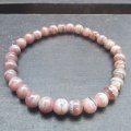 6ミリ玉　インカローズブレスレット