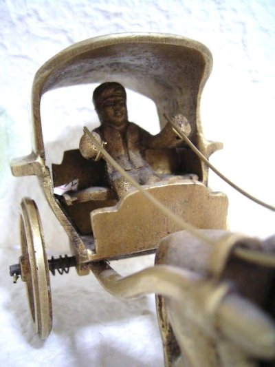 画像3: 真鍮製　馬車　１５センチ