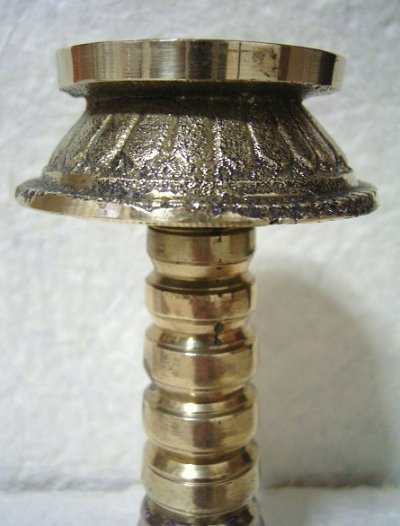 画像2: 真鍮製　燭台・オイルランプ　13センチ
