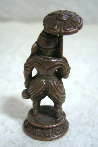 画像2: 銅製　ガネーシャ像１３　豆仏像