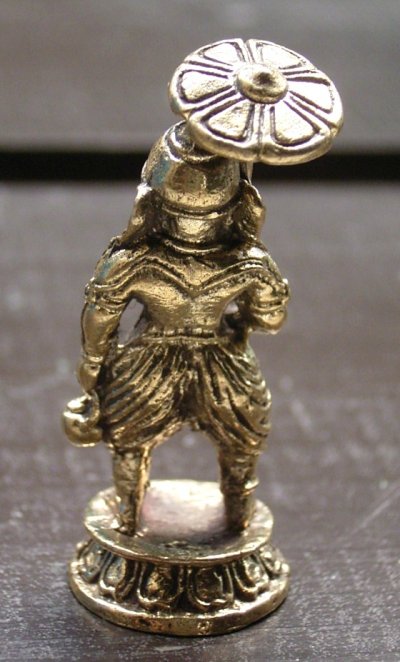 画像2: 真鍮製　ガネーシャ像１３　豆仏像